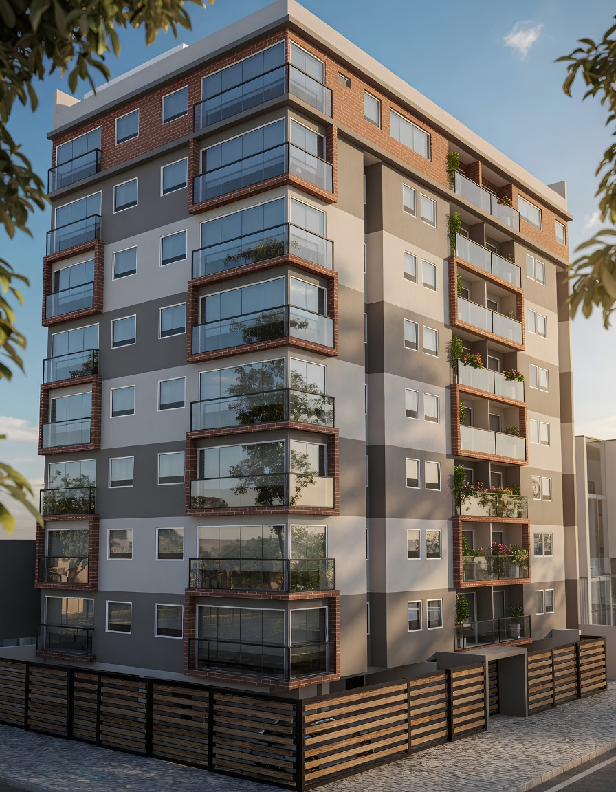 Fachada del Residencial Daniel Hernández
